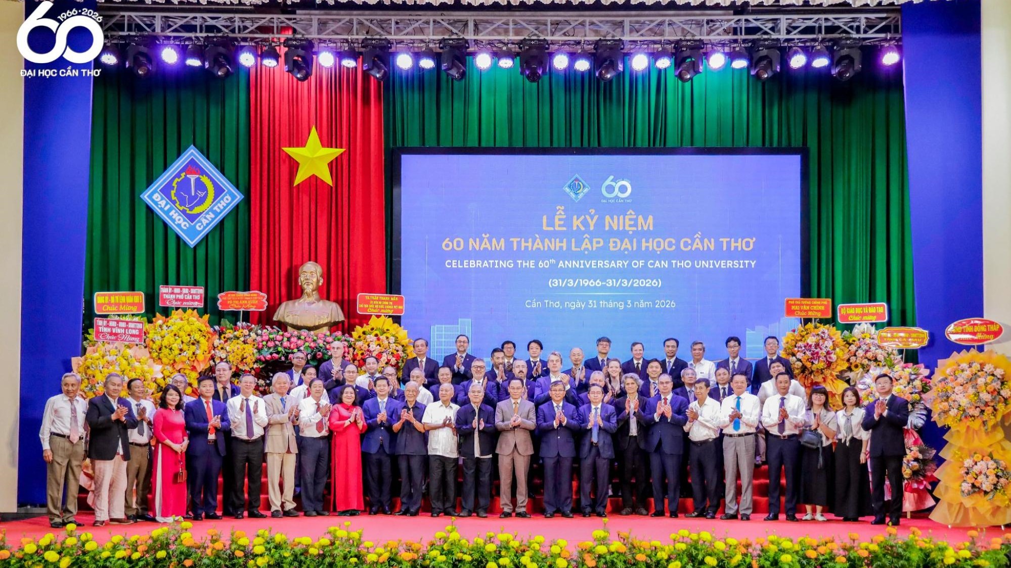 Lễ kỷ niệm 60 năm thành lập dubai88 Cần Thơ (31/3/1966 – 31/3/2026): Dấu mốc lịch sử – Khát vọng vươn mình vì Đồng…